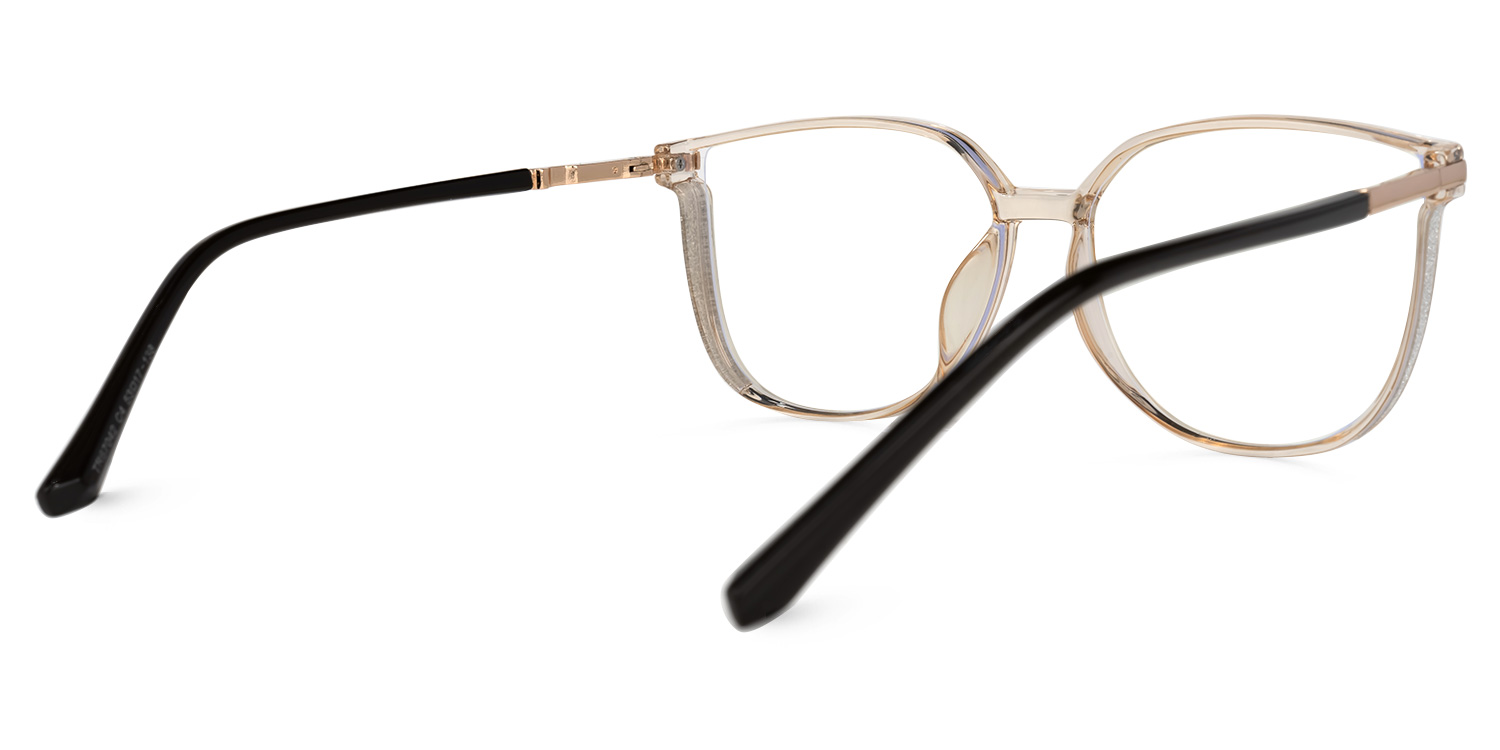 Annalisa Square Beige Glasses3