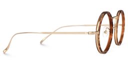 Alisa Round Tortoise Glasses2