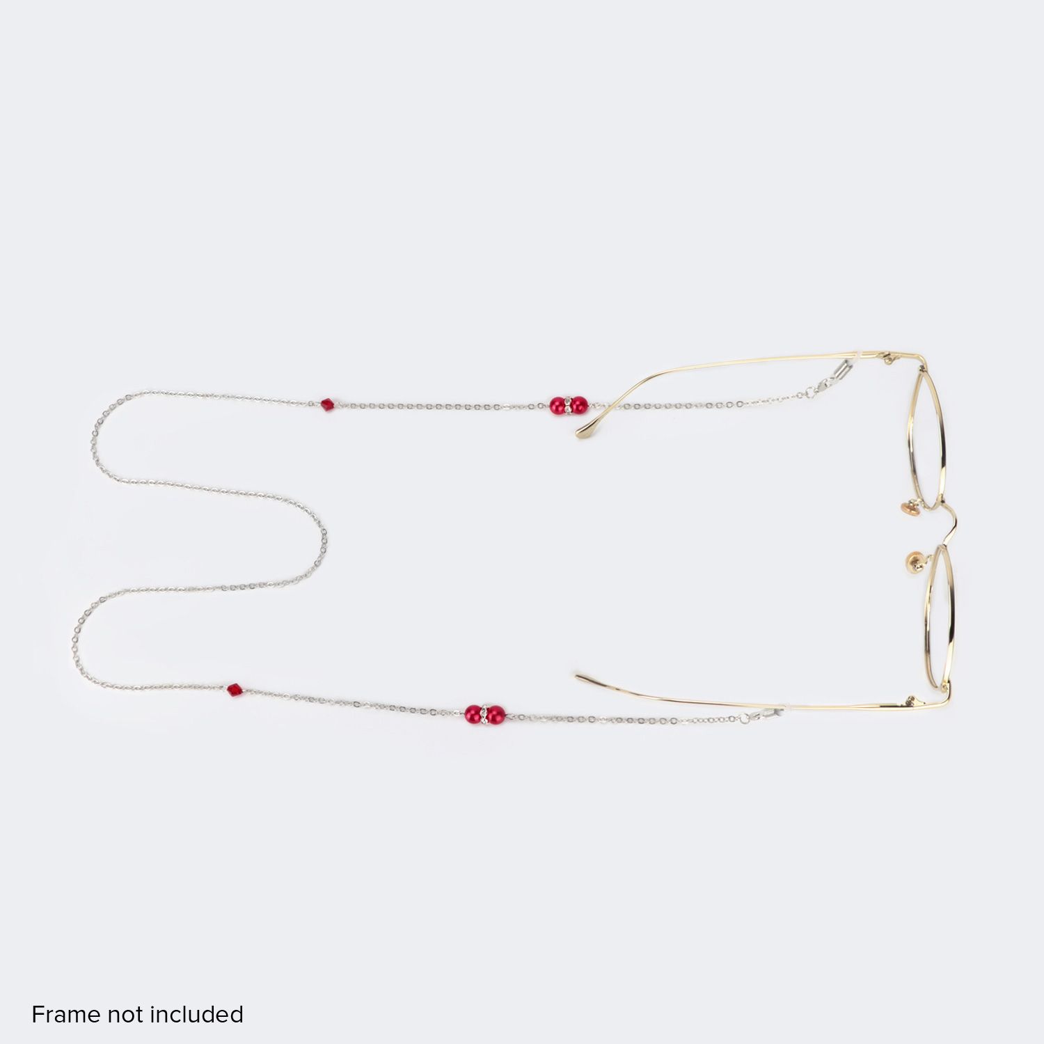 Red Beads Eyeglasses Chain-02 | ZEELOOL UK0