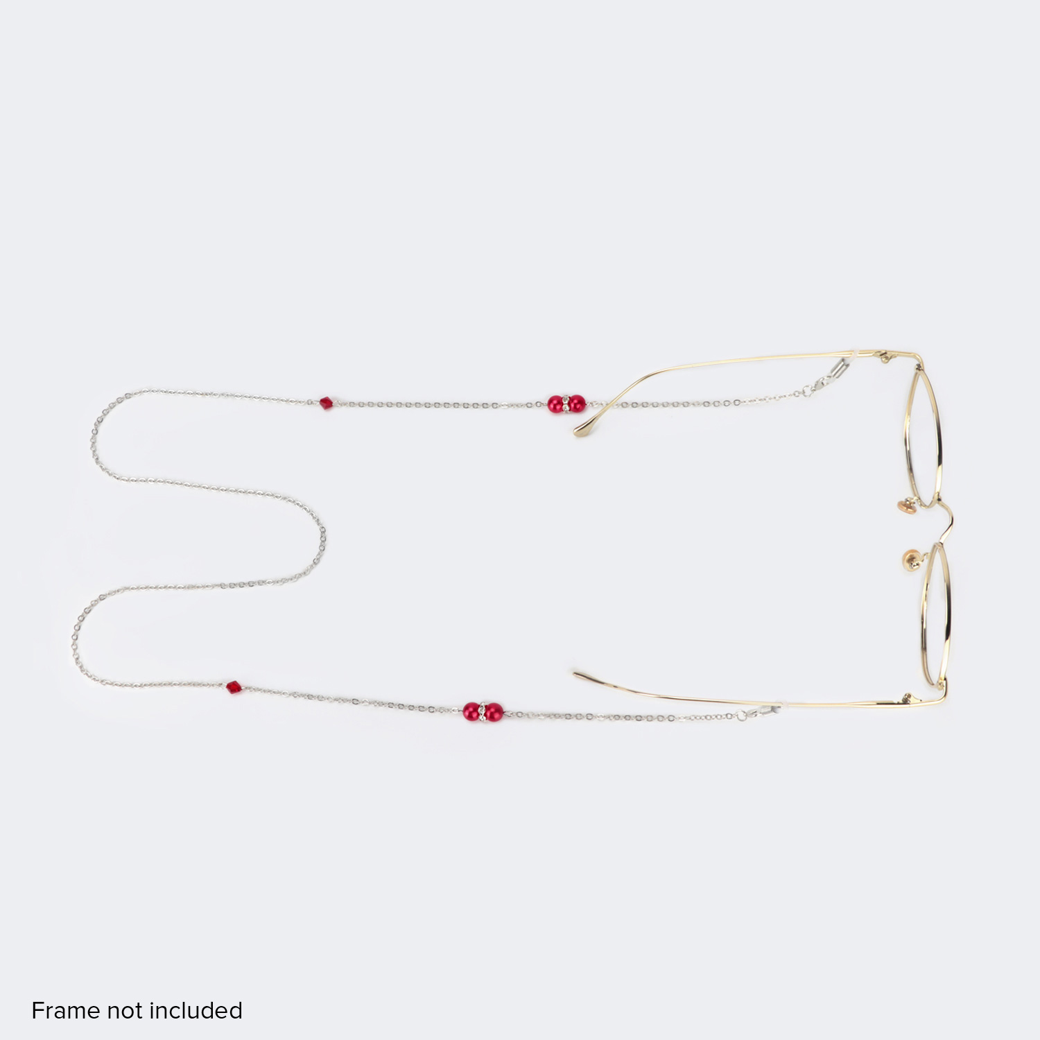 Red Beads Eyeglasses Chain-02 | ZEELOOL UK0