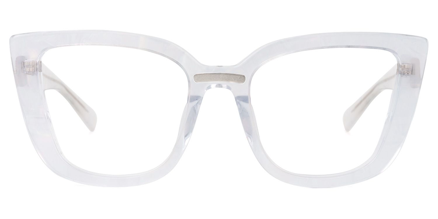 Peggy Cateye Clear Glasses | ZEELOOL UK0