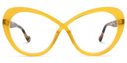 Charde Geometric Yellow Glasses0
