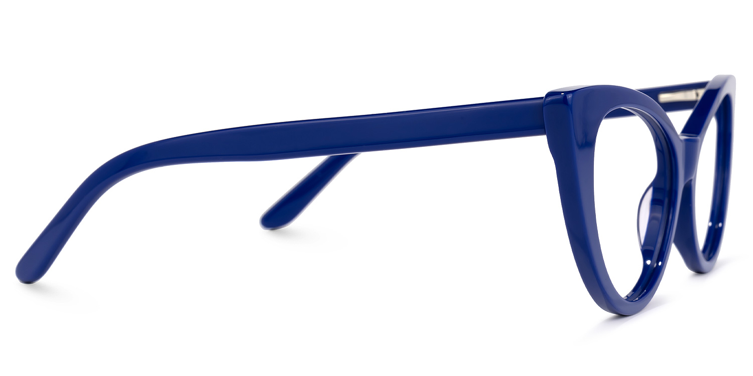 Marilyn Cateye Blue Eyeglasses2