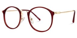 Colcas Round Red Glasses1
