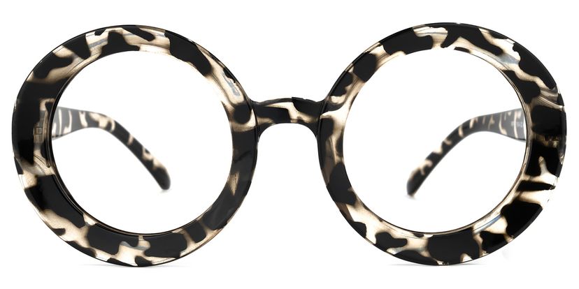 Franca Round Dark-Tortoise Glasses