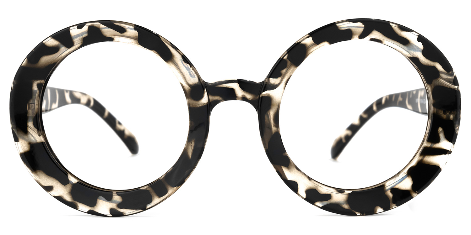 Franca Round Dark-Tortoise Glasses