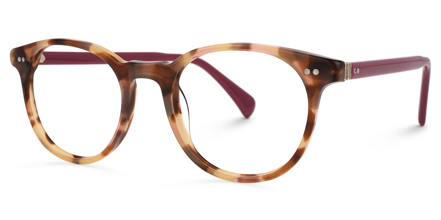 Tankins Round Brown Glasses | ZEELOOL UK1