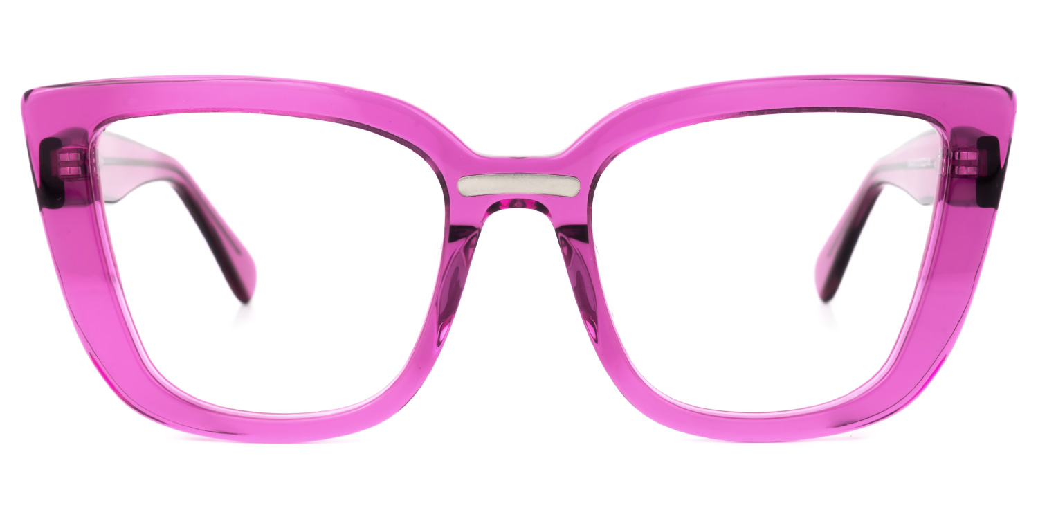 Peggy Cateye Purple Glasses0