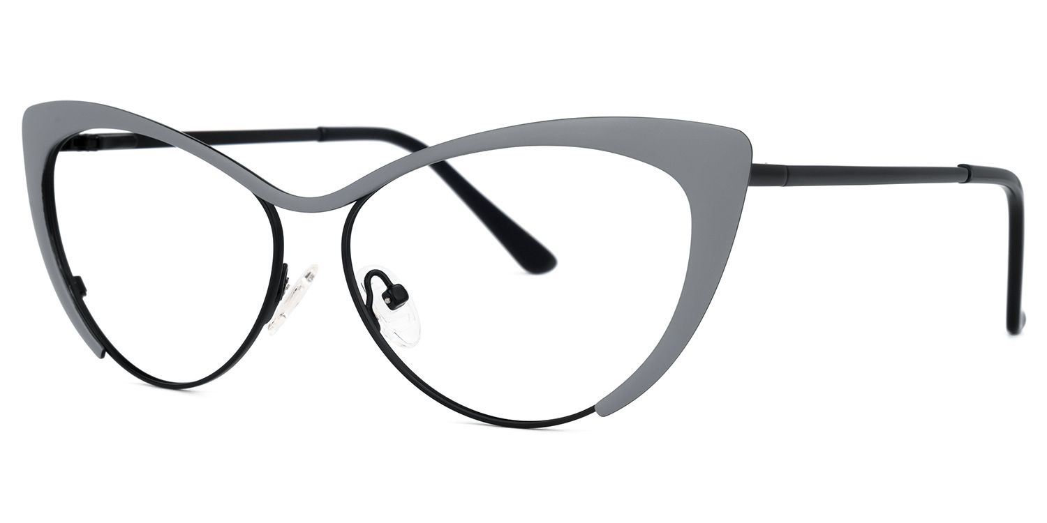 Cateye Black Glasses | ZEELOOL UK1