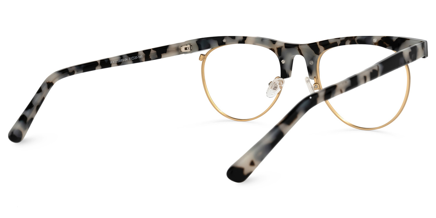 Kenyetta Browline Tortoise Glasses | ZEELOOL UK3