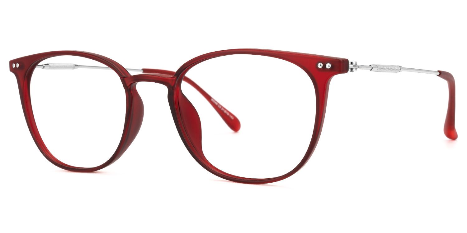 Vilanova Round Red Glasses | ZEELOOL UK1