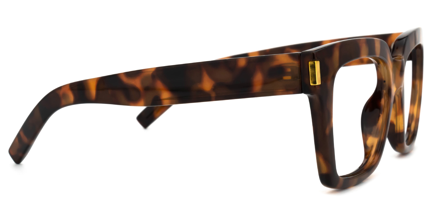 Johana Square Tortoise Glasses | ZEELOOL UK2