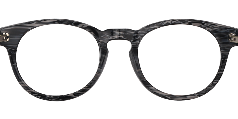 Patrick Round Gray Glasses | ZEELOOL UK5