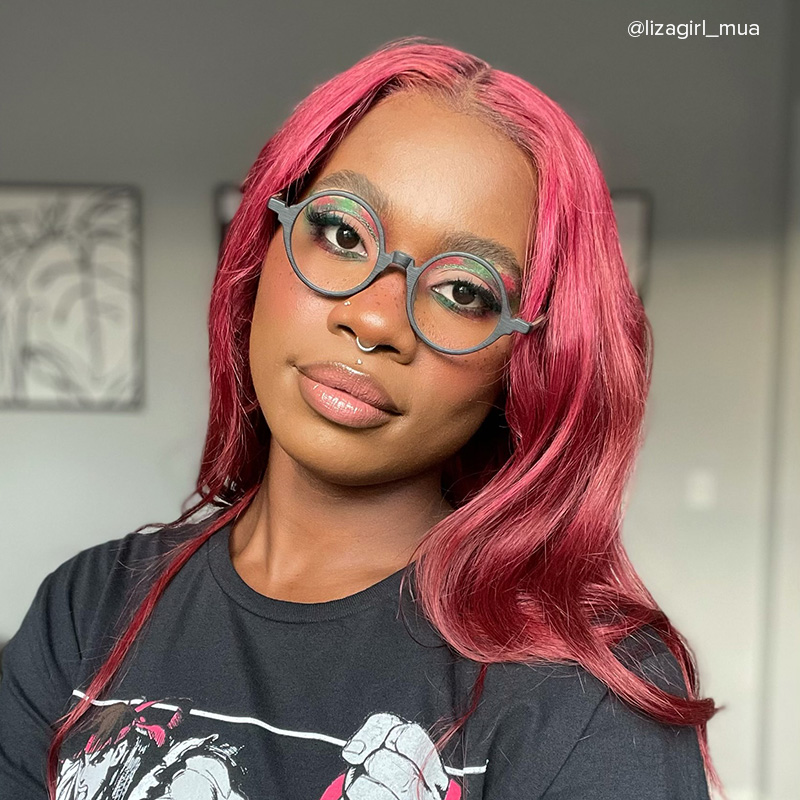 Otto Round Black Glasses5