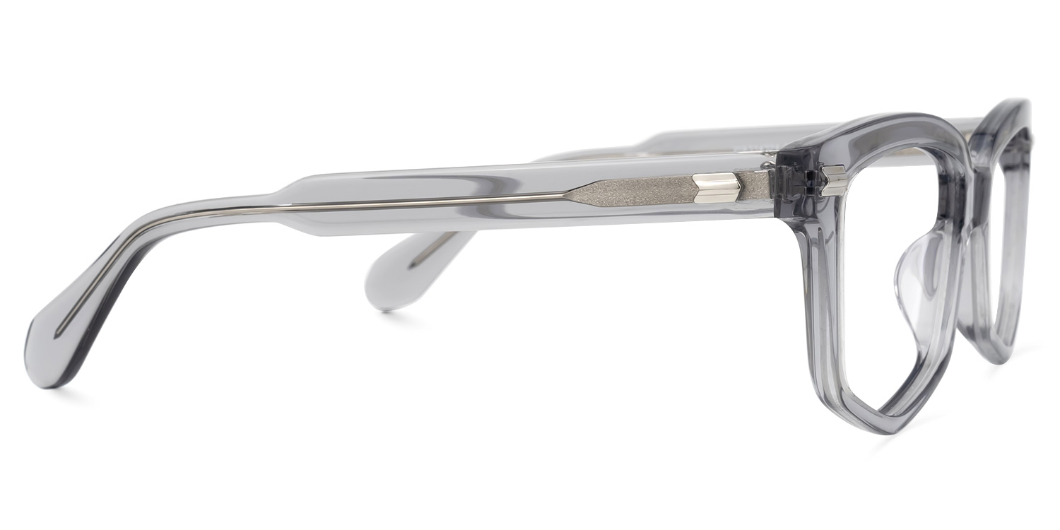 Geri Geometric Gray Glasses2