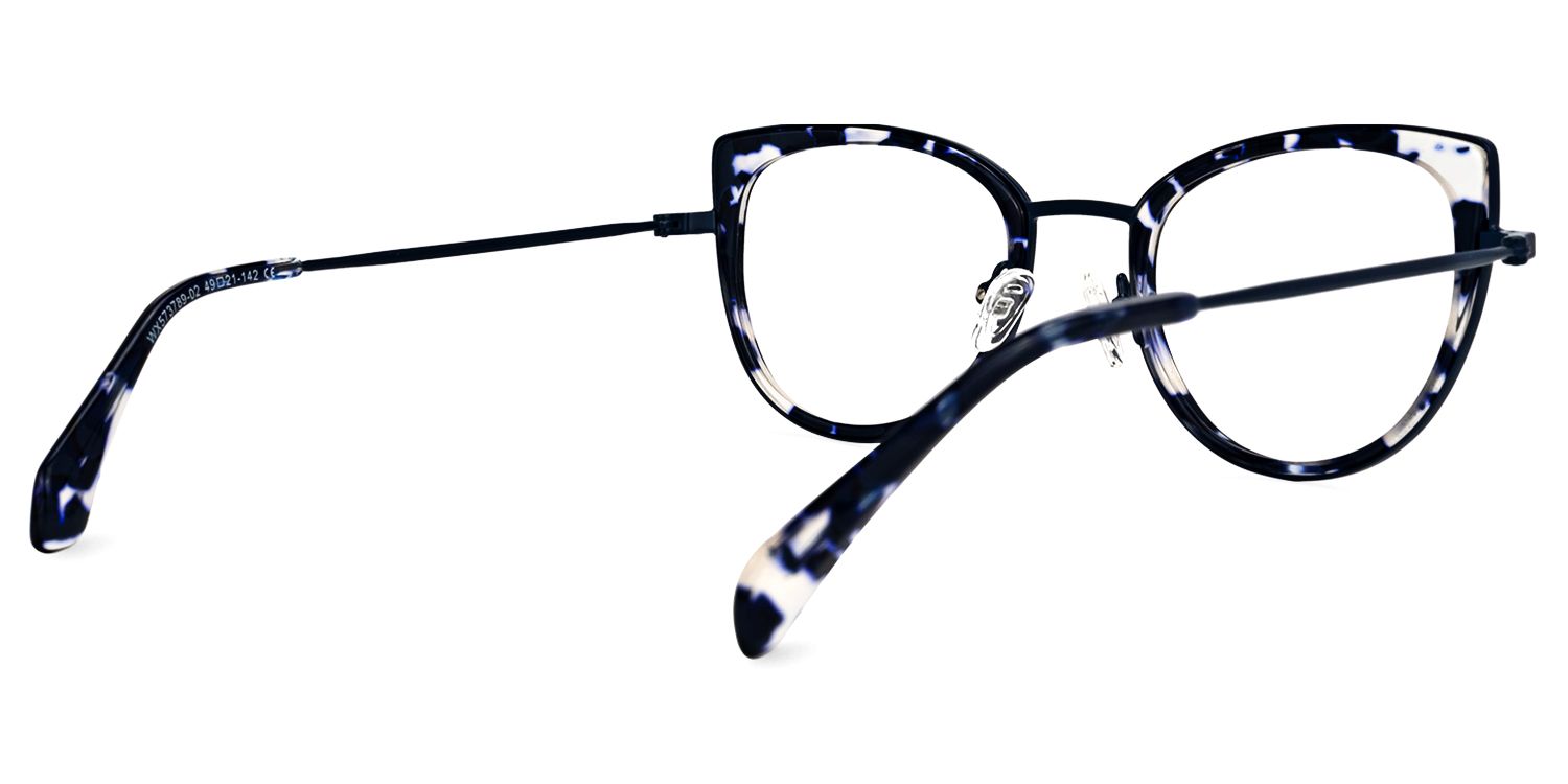 Taisha Cateye Blue-Tortoise Glasses | ZEELOOL UK3
