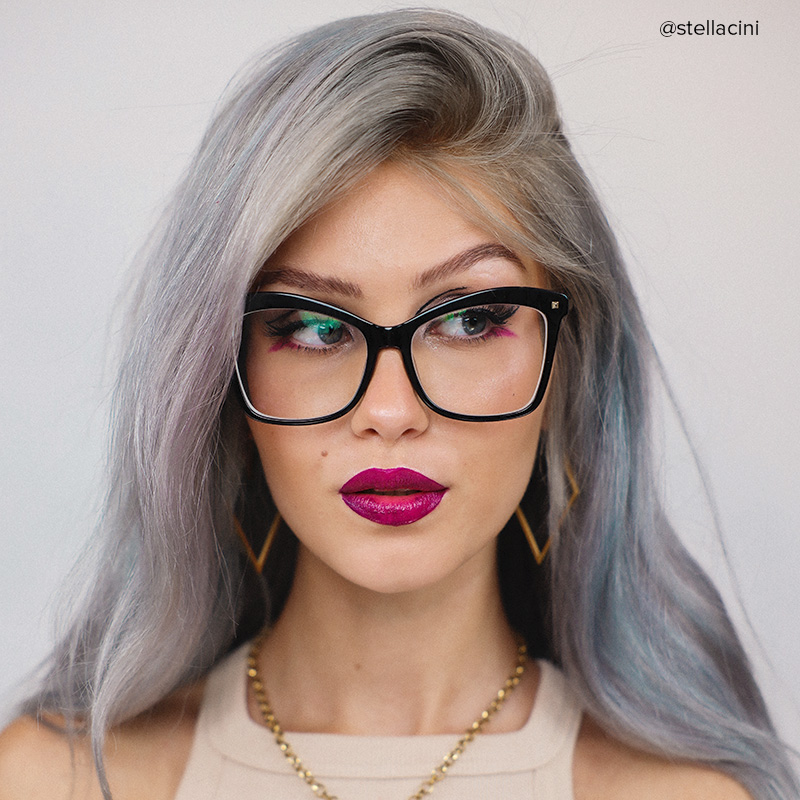 Isaebella Butterfly Black Glasses6