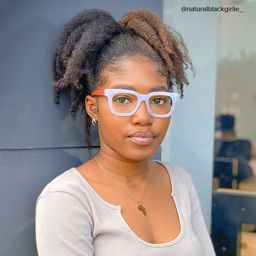 Diana Rectangle Light Purple Glasses5