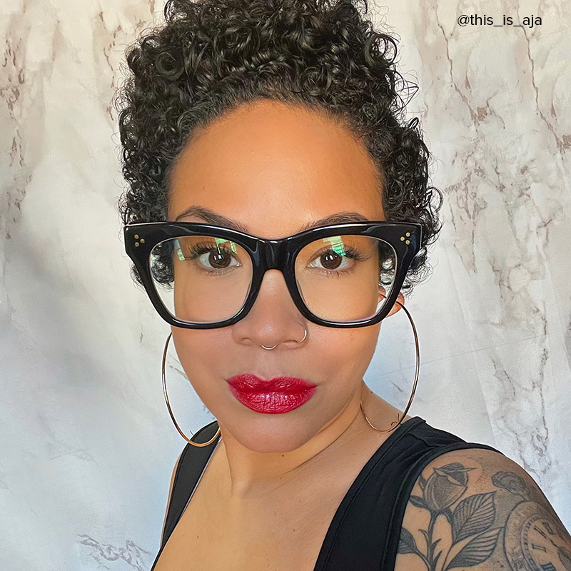 Gordon Rectangle Black Glasses8