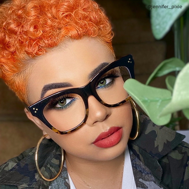 ZEELOOL Tandy Rectangle Tortoise Glasses