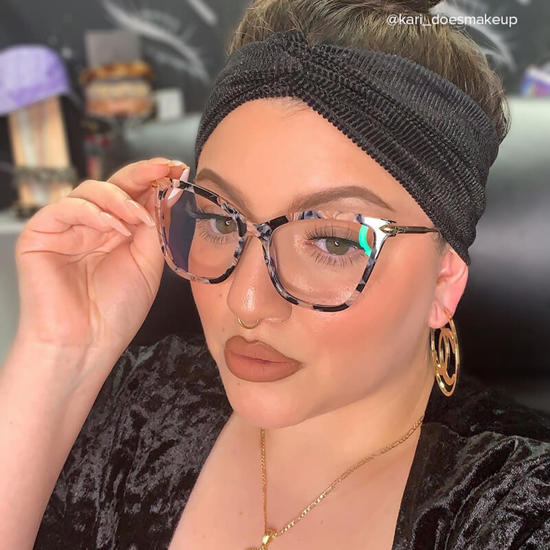 Hilary Butterfly Pink Floral Frame Eyeglasses | ZEELOOL UK4