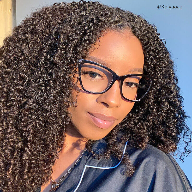 Hilary Butterfly Black Glasses7