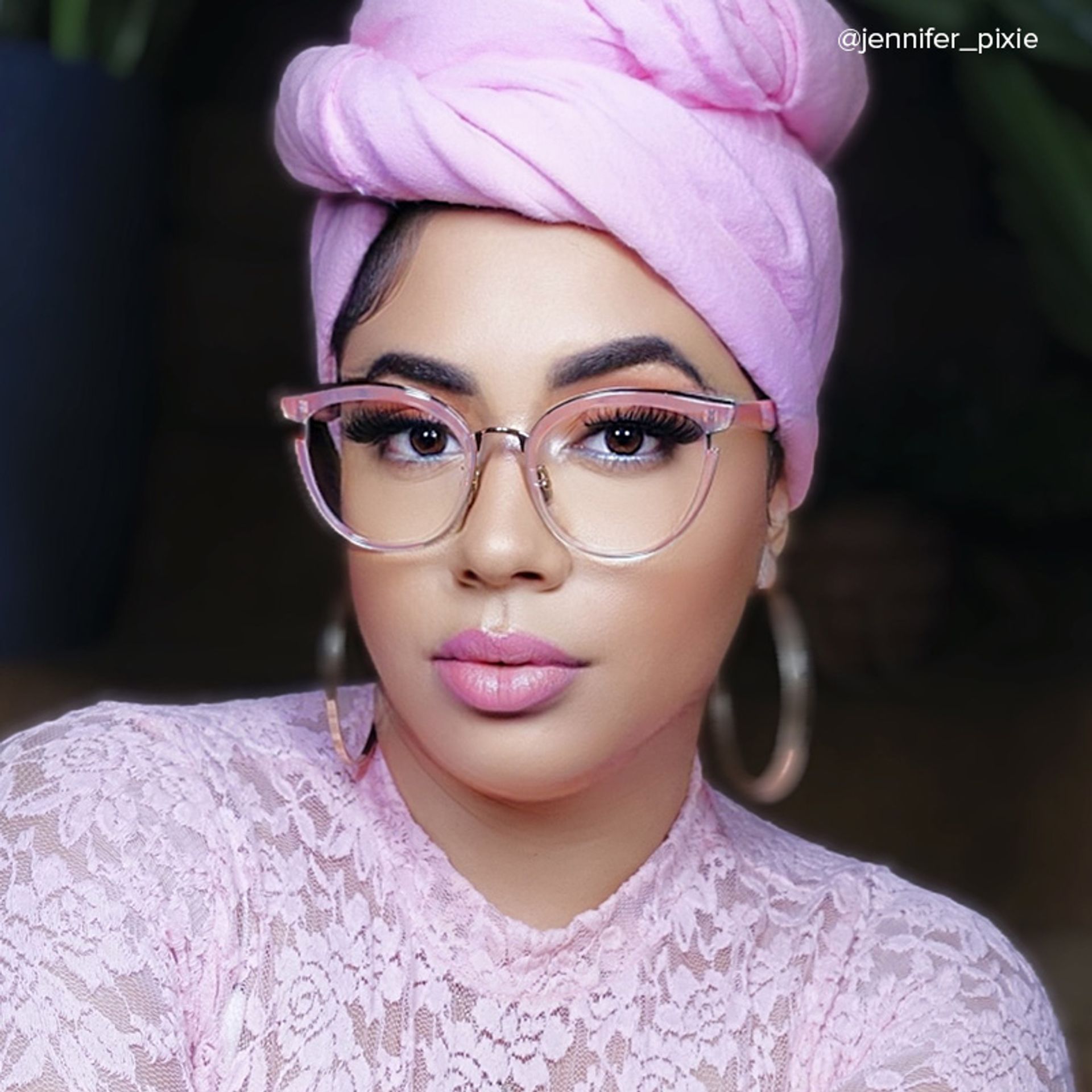 Eleanore Cat Eye Pink Frame Glasses | ZEELOOL UK6