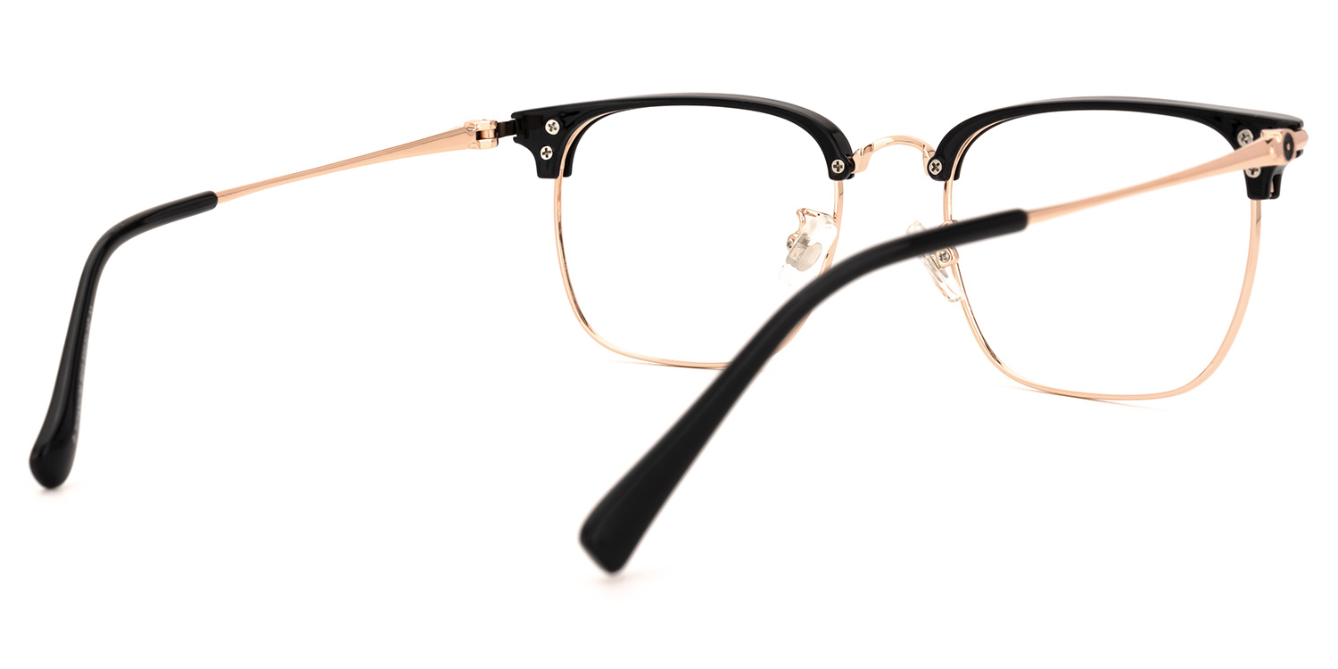 Tofano Browline Gold Glasses | ZEELOOL UK3