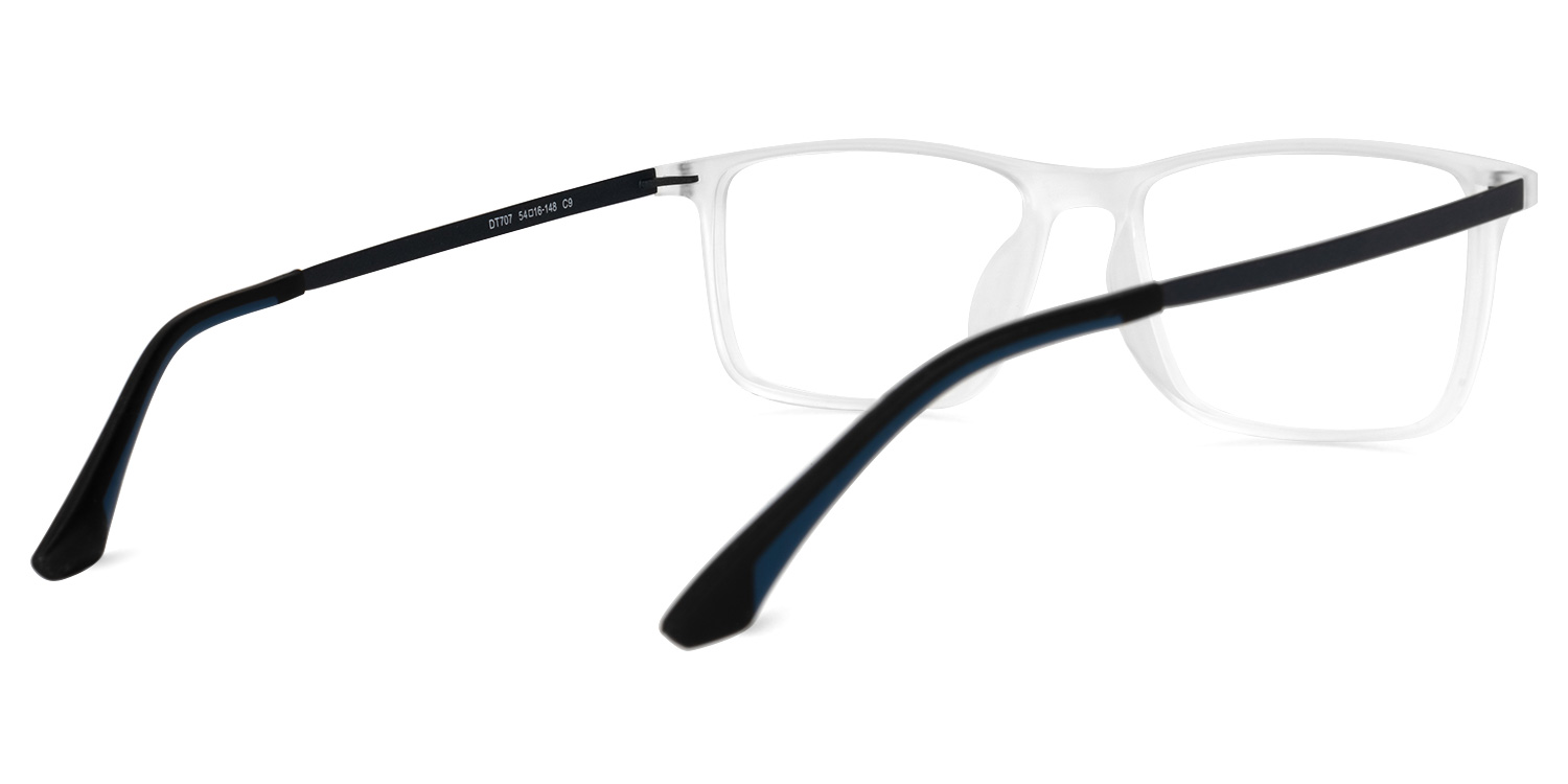 Bollin Rectangle White Glasses3