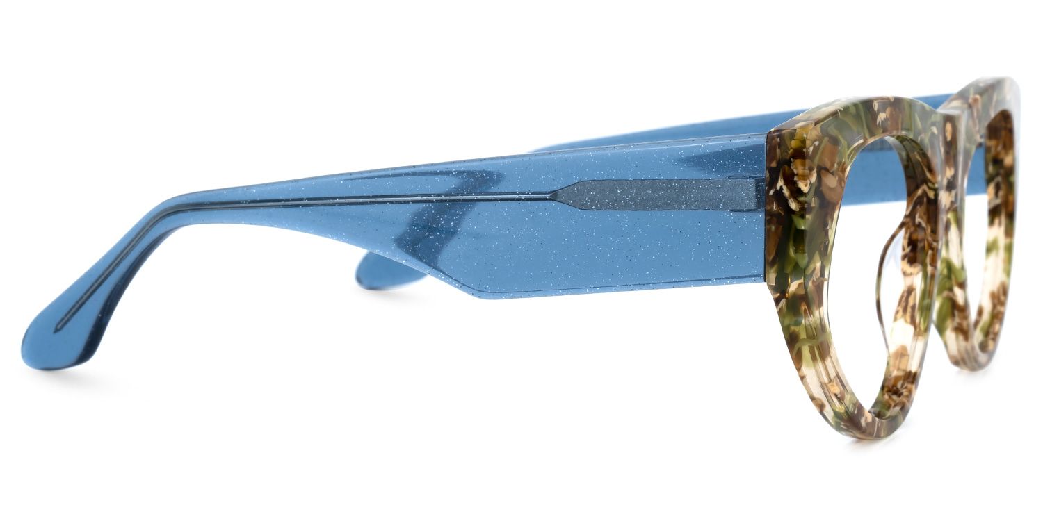 Belgrave Geometric Floral Glasses | ZEELOOL UK2