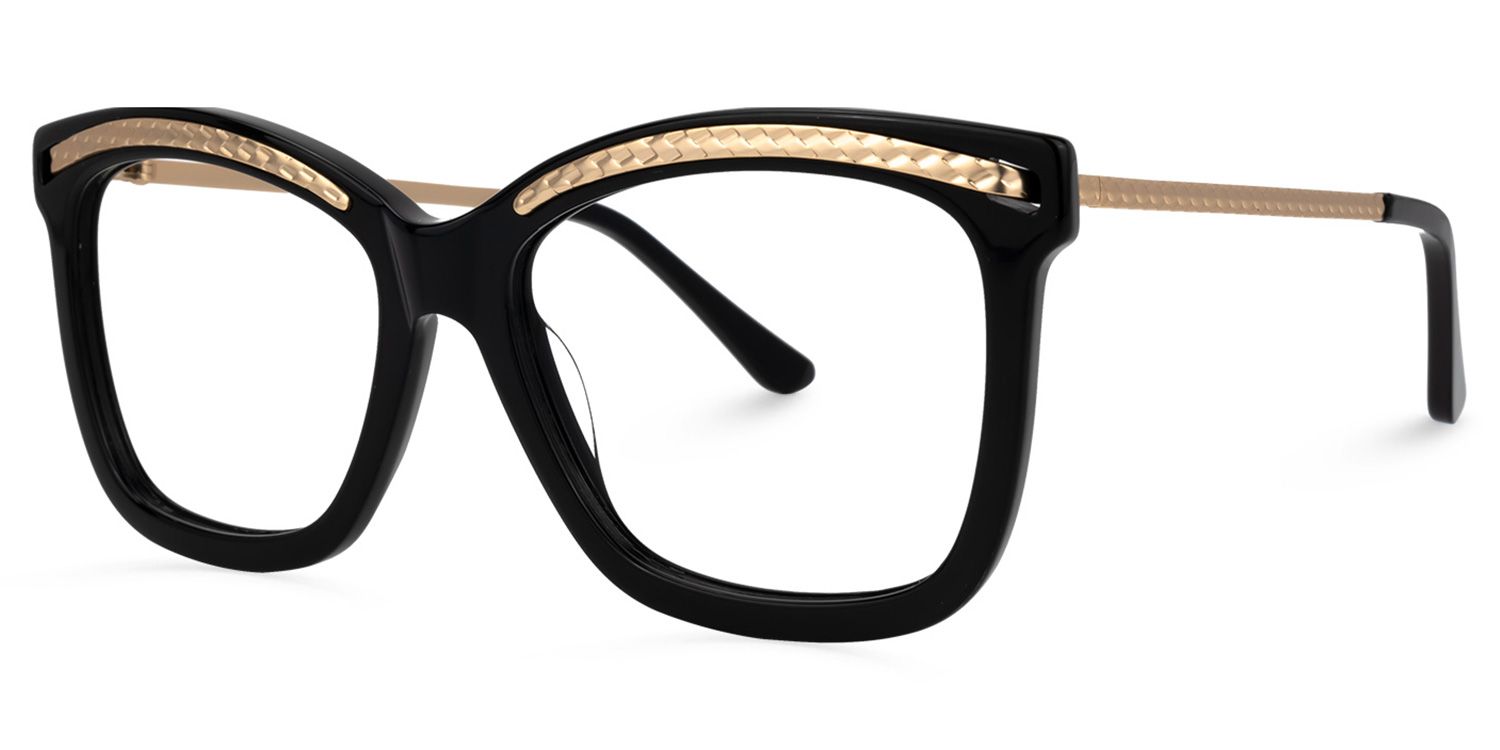 Pollard Cateye Black Glasses | ZEELOOL UK1