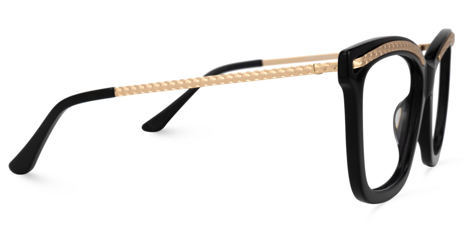 Pollard Cateye Black Glasses | ZEELOOL UK2