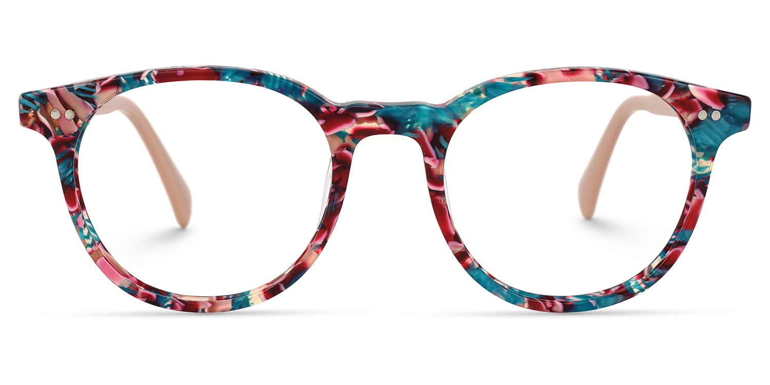 Tankins Round Floral Glasses | ZEELOOL UK0