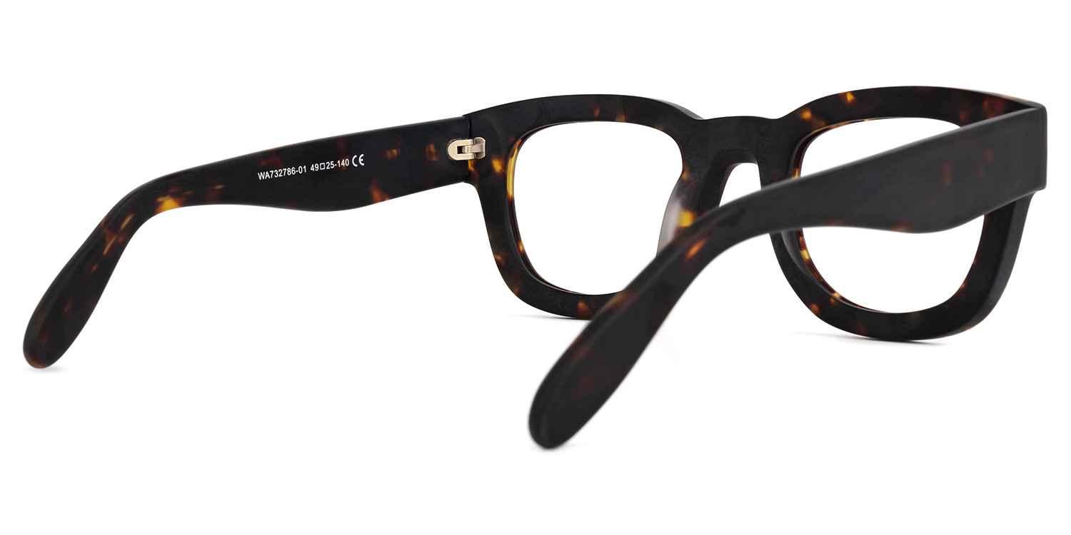 Jalitha Square Tortoise Glasses | ZEELOOL UK3