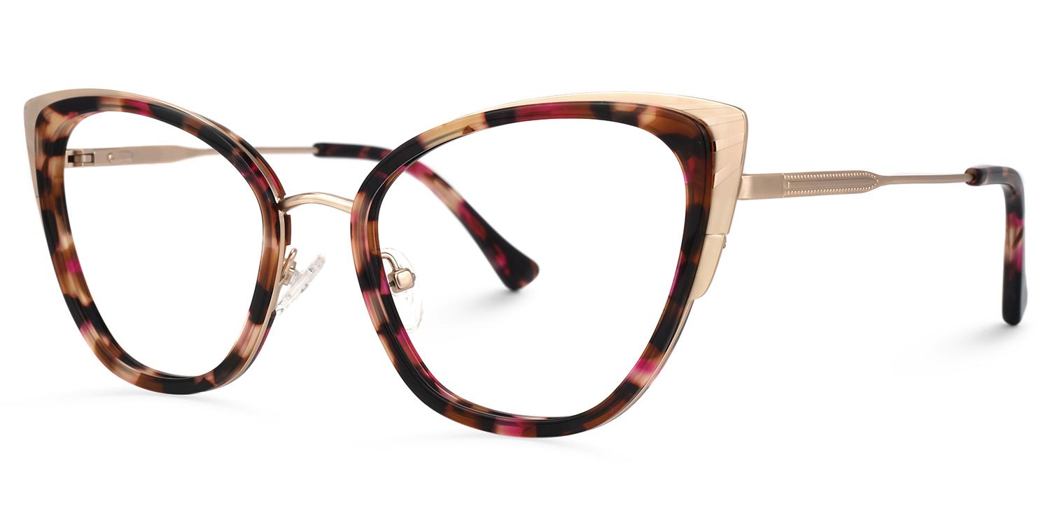 Monik Cateye Red-Tortoise Glasses | ZEELOOL UK1