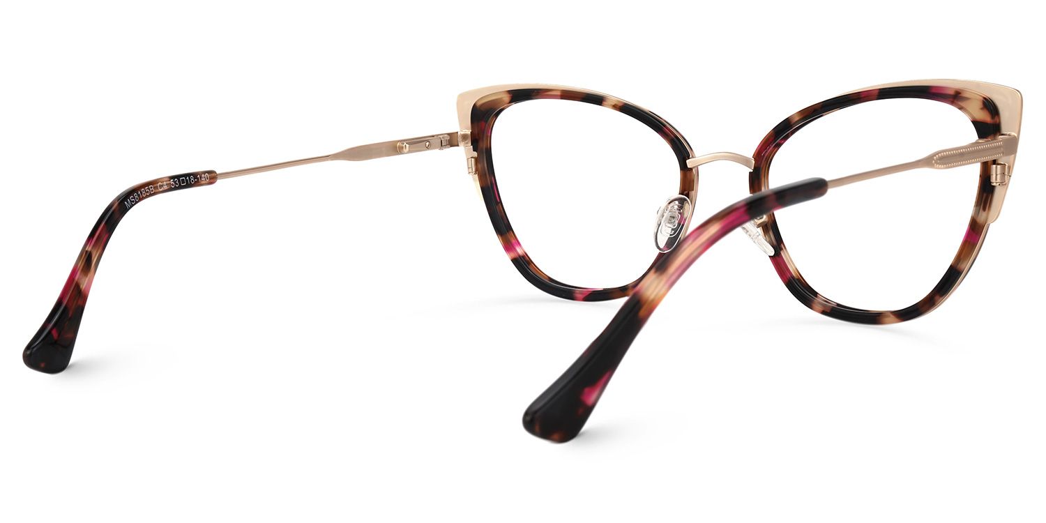 Monik Cateye Red-Tortoise Glasses | ZEELOOL UK3