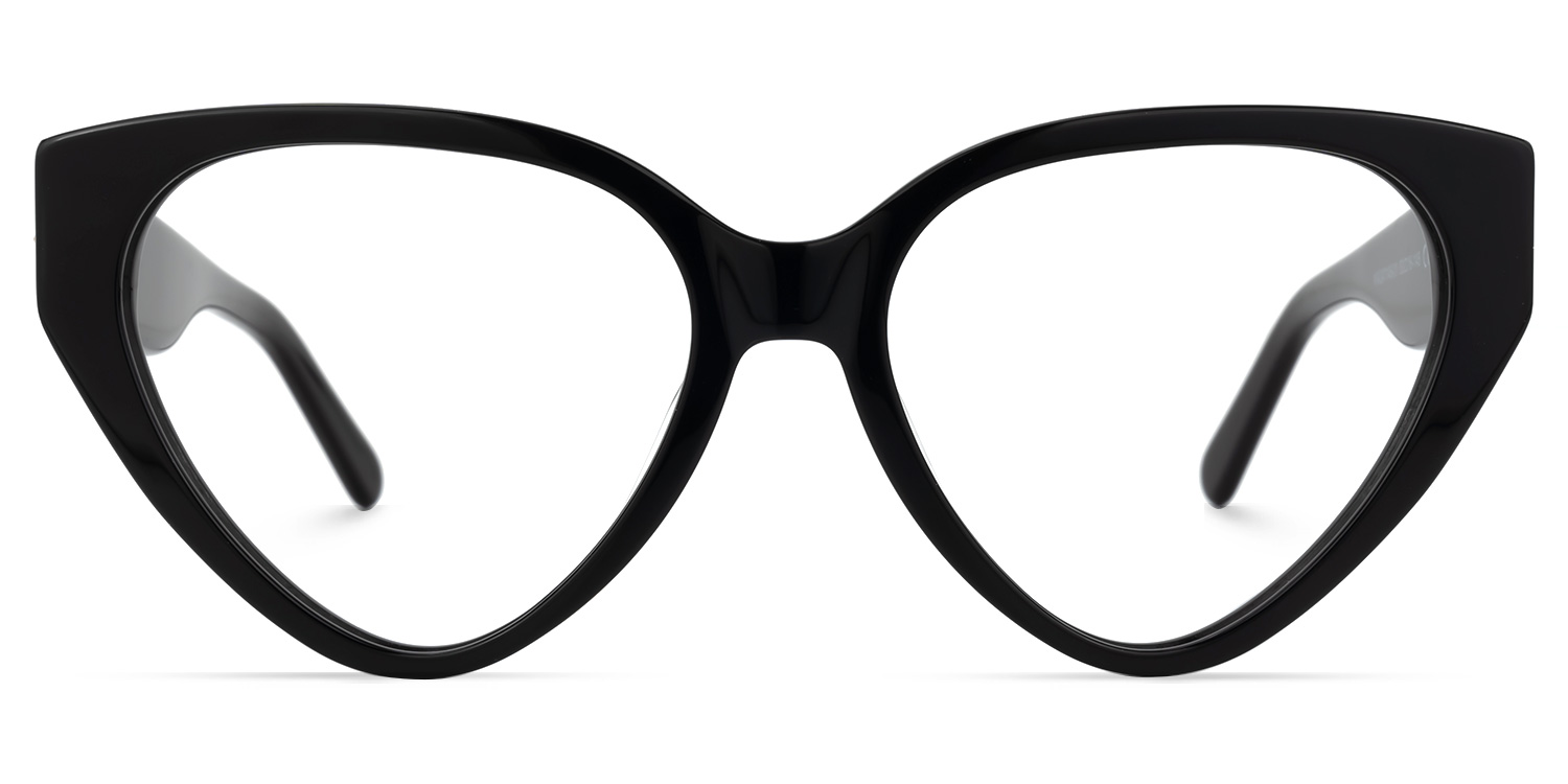 Marshea Geometric Black Glasses | ZEELOOL UK0