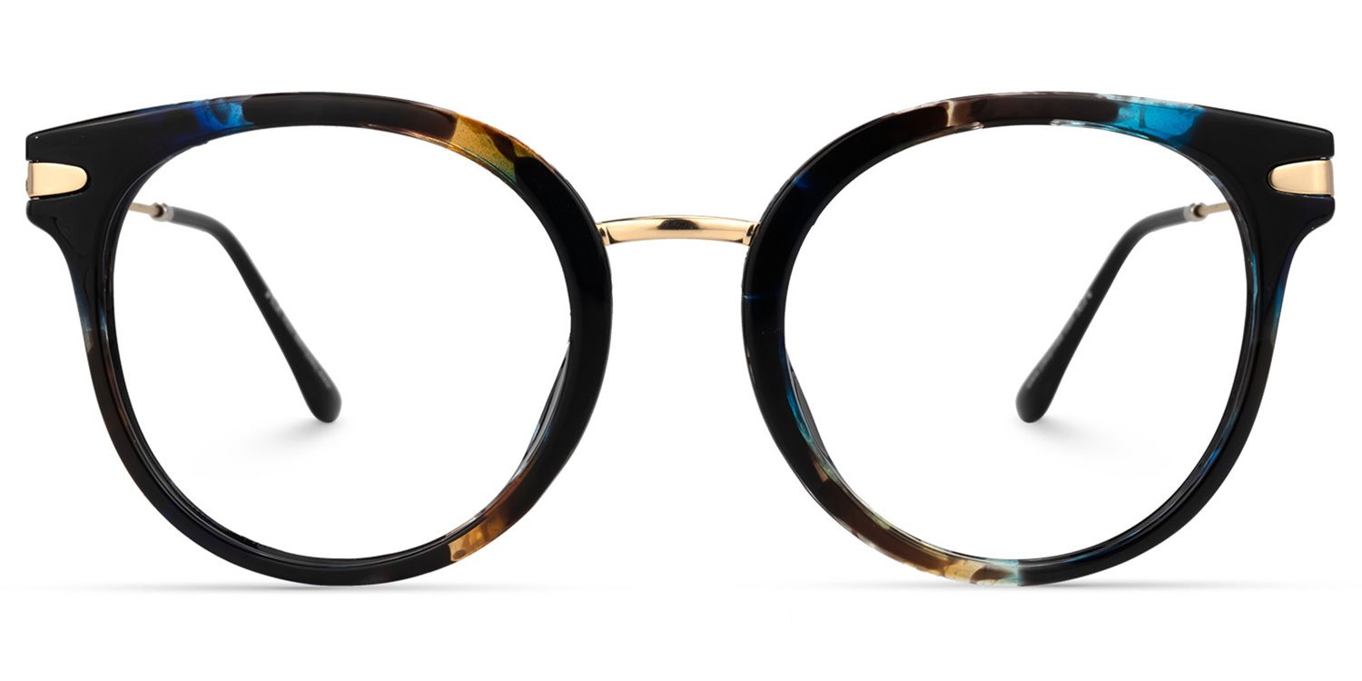 Kalinda Round Floral Glasses | ZEELOOL UK0