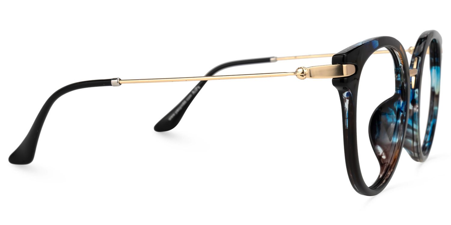 Kalinda Round Floral Glasses | ZEELOOL UK2