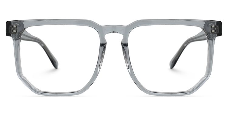 Matherne Square Gray Glasses