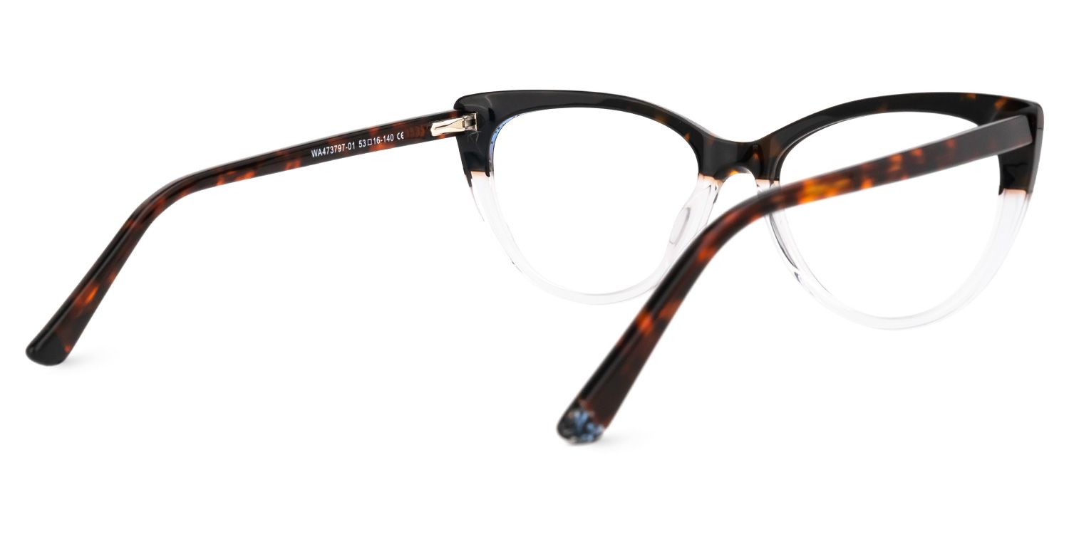 Linette Cateye Tortoise Glasses | ZEELOOL UK3