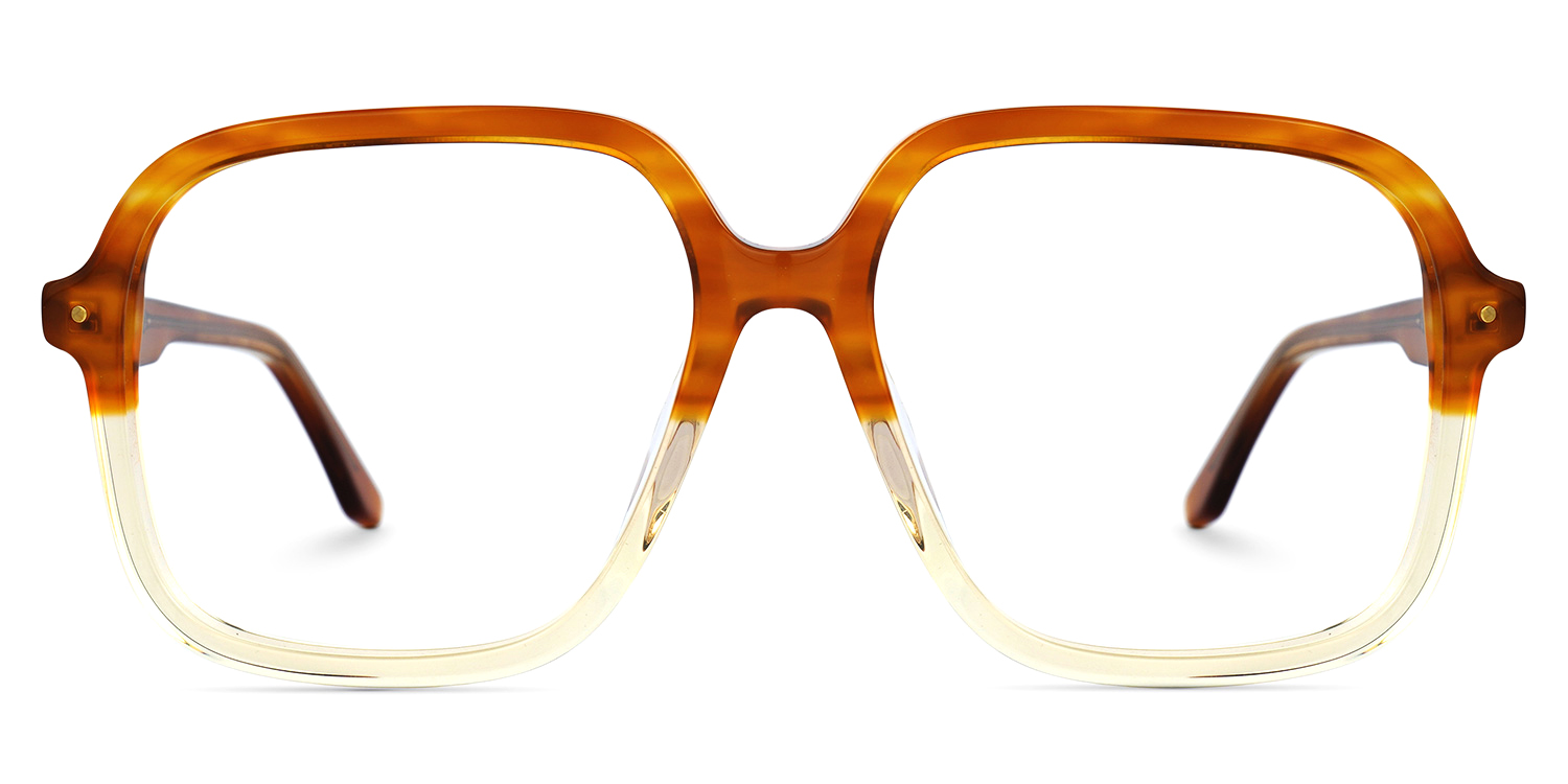 Caroline Square Two-Tone Glasses0