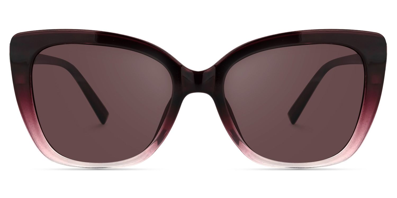 Deonna Clip-on Purple Glasses | ZEELOOL UK0