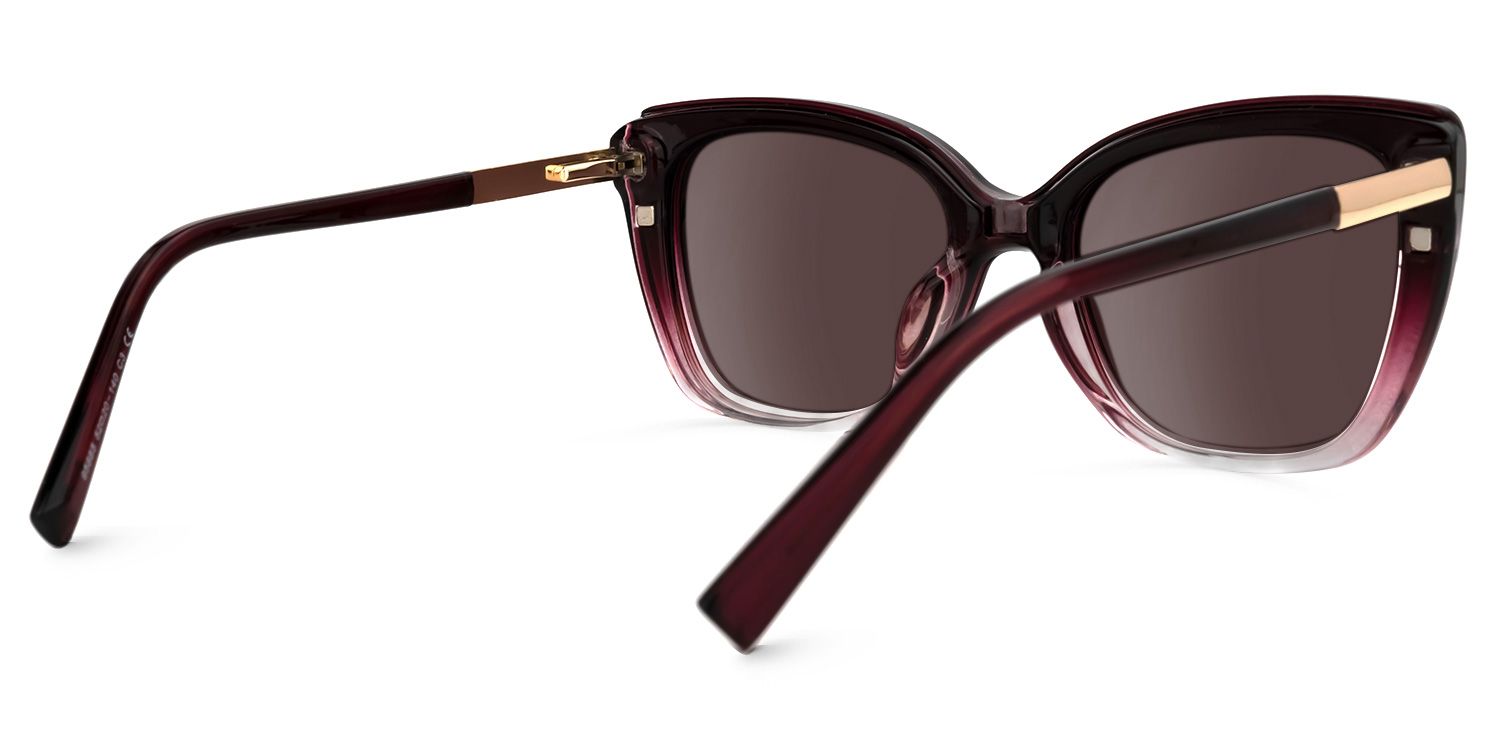 Deonna Clip-on Purple Glasses | ZEELOOL UK4