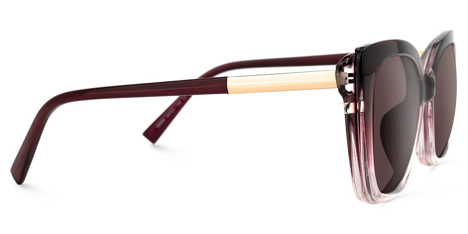 Deonna Clip-on Purple Glasses | ZEELOOL UK3