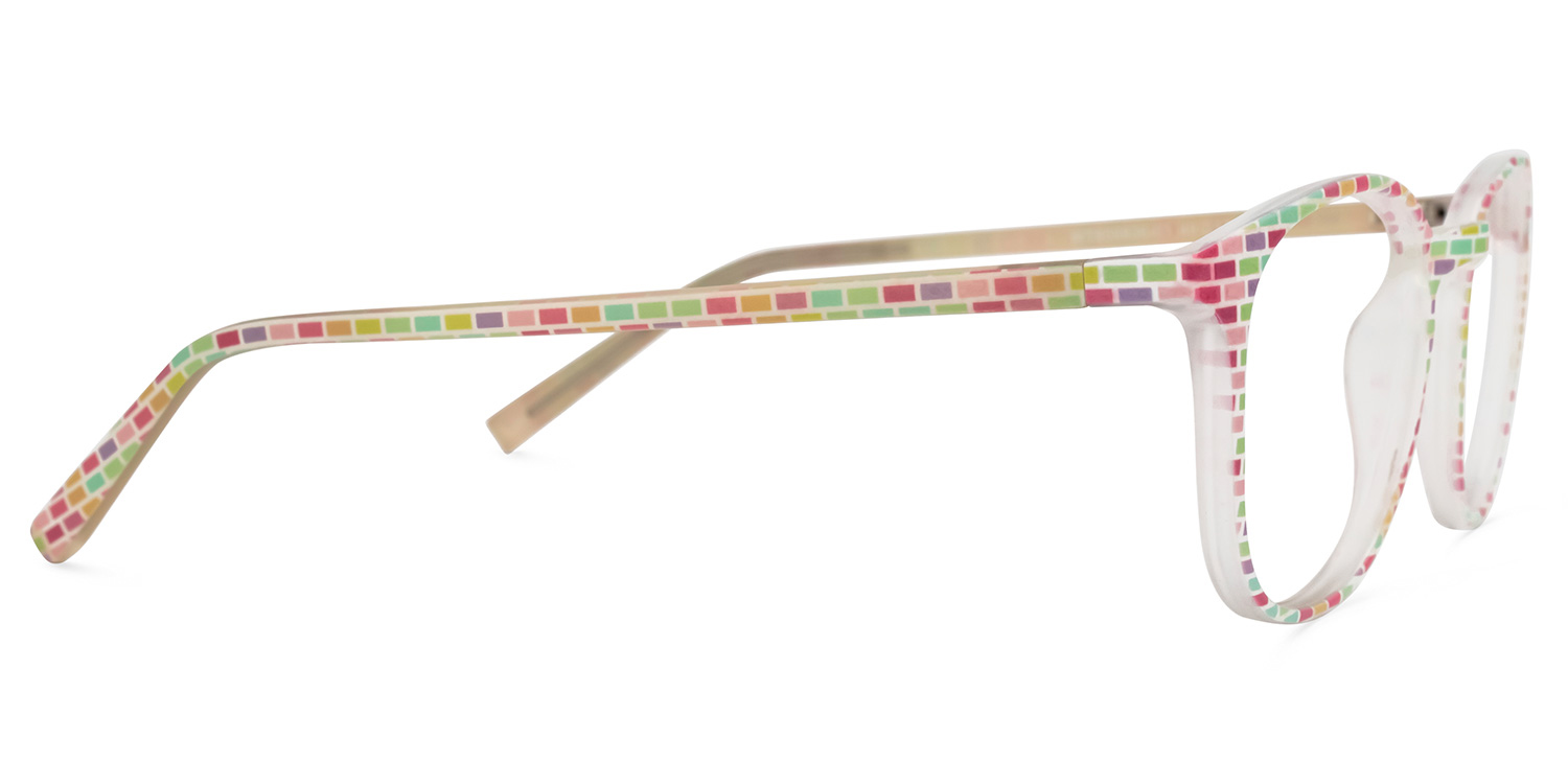 Dorislyn Round Multicolor Glasses | ZEELOOL UK2