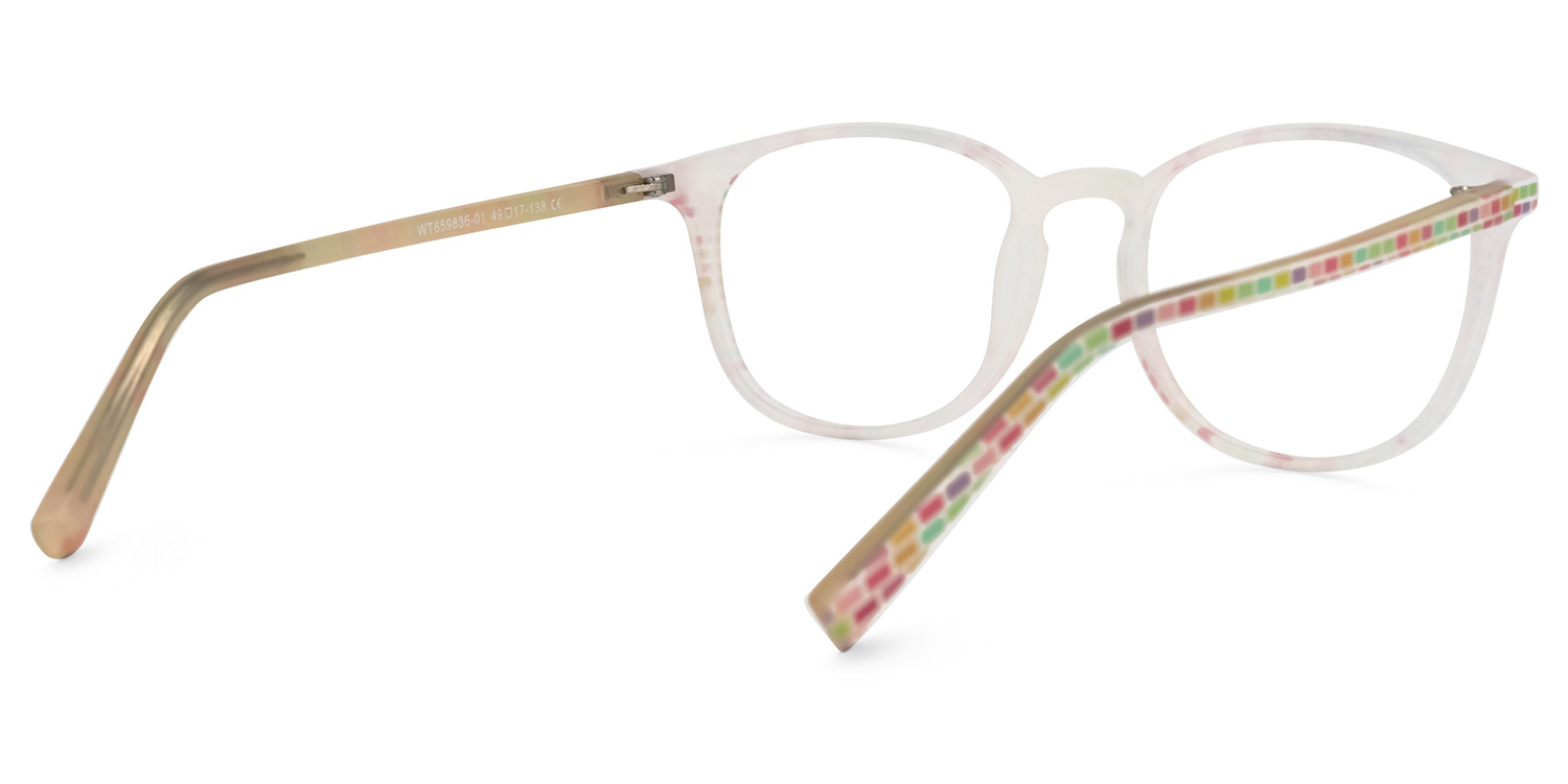 Dorislyn Round Multicolor Glasses | ZEELOOL UK3
