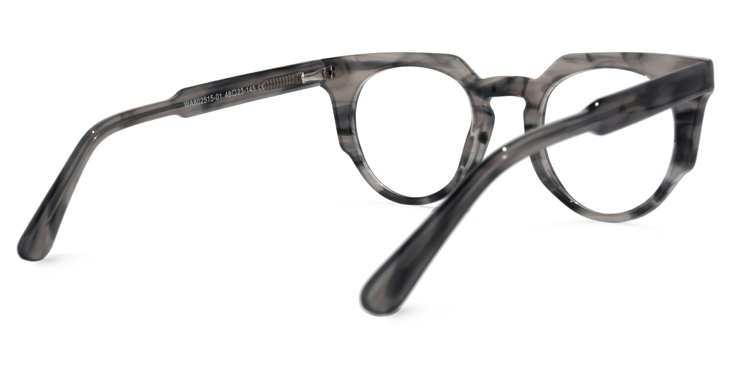 Jenkins Geometric Gray Glasses | ZEELOOL UK3