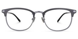 Moreno Browline Gray Glasses0