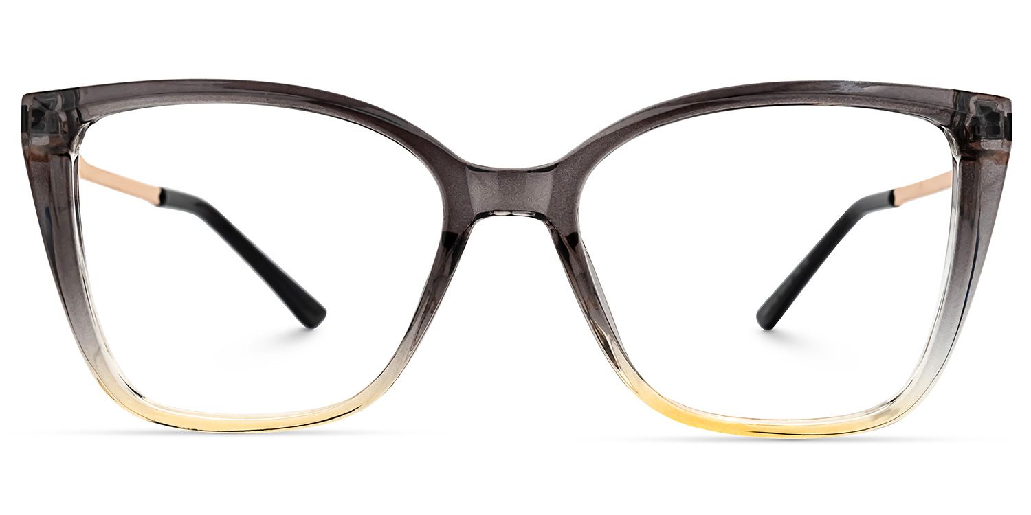 Shawnie Square Gray Glasses | ZEELOOL UK0
